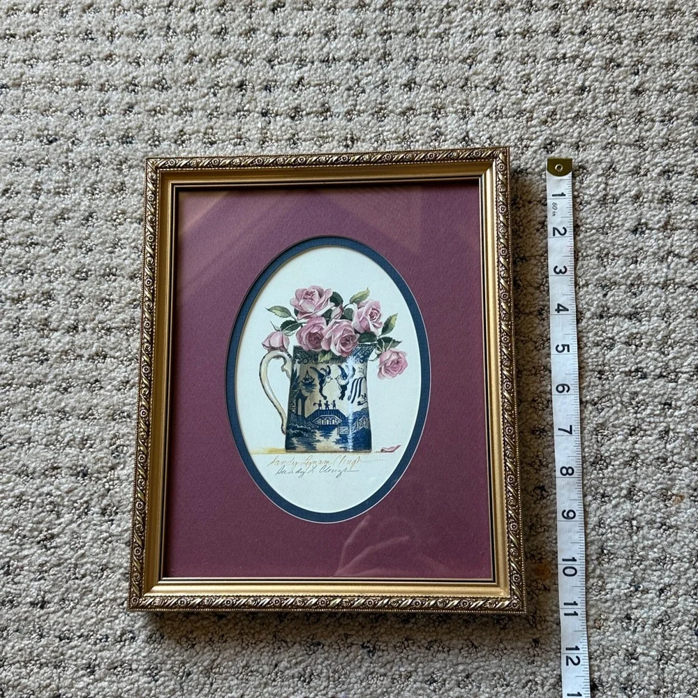 Vintage Sandy Lynam Clough Signed Print